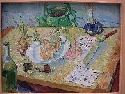 Vincent Van Gogh Still life with a plate of onions Spain oil painting artist